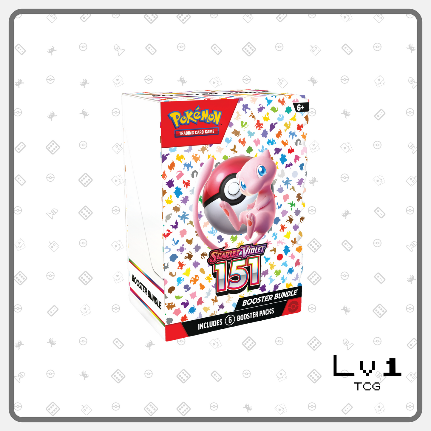 Pokemon SV3.5 151 English Collection - Booster Bundle (6 packs)
