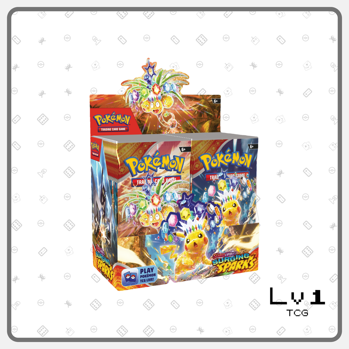 Pokemon SV8 Surging Sparks - Booster Box (36 Packs)