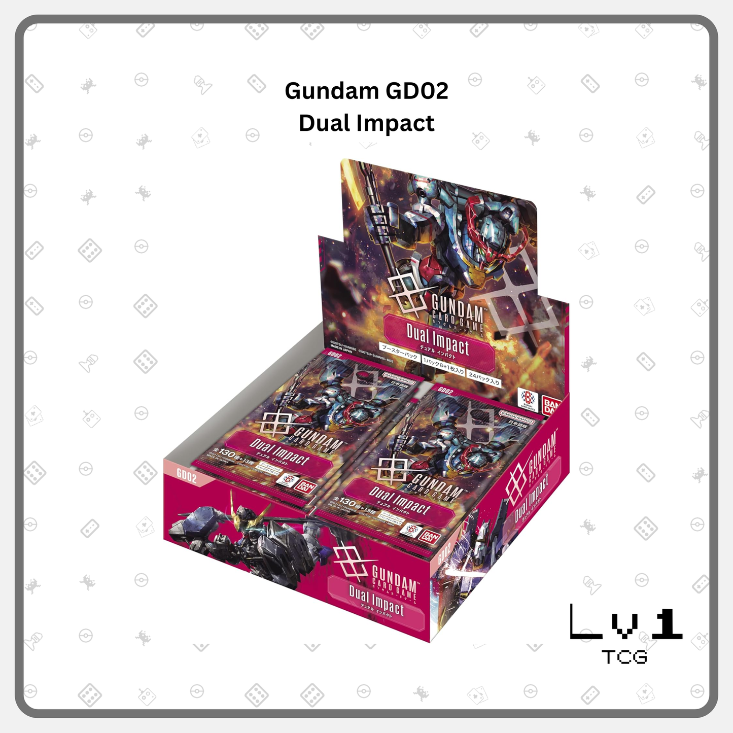 Gundam Japanese GD02 Dual Impact - Booster Box
