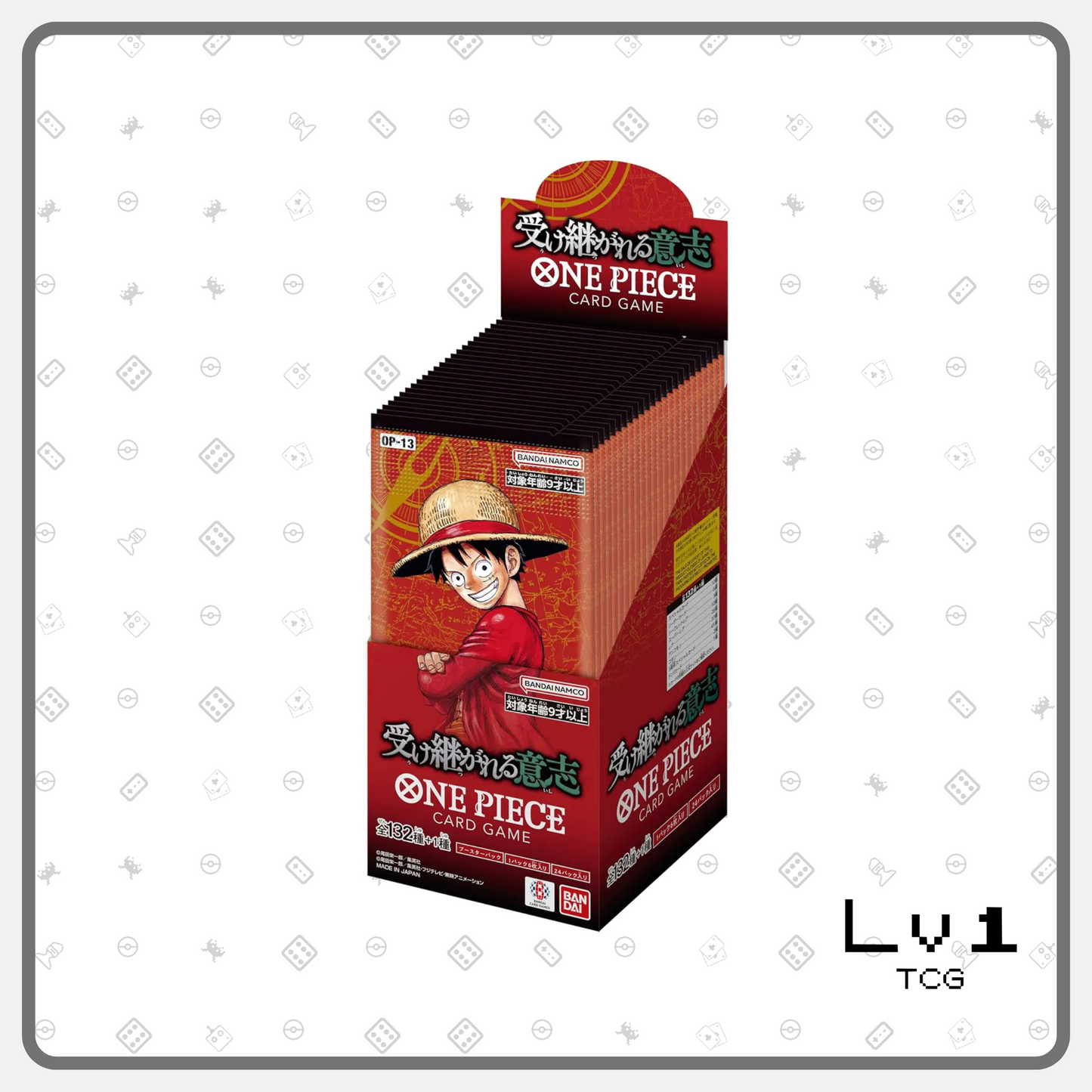 One Piece Japanese OP-13 Carrying on His Will - Booster Box