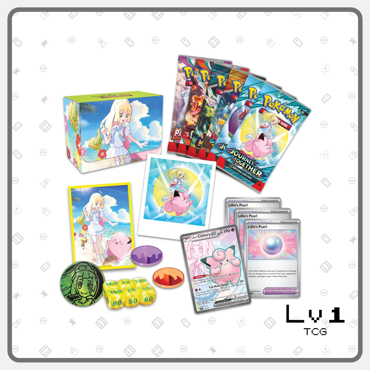 Pokemon Lillie Premium Tournament Collection Box