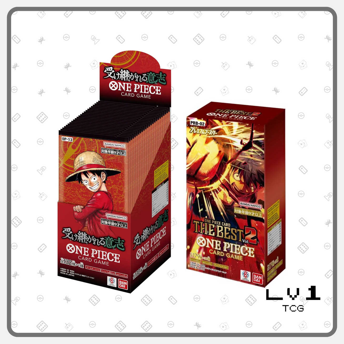 One Piece Japanese OP-13 Carrying on His Will - Booster Box