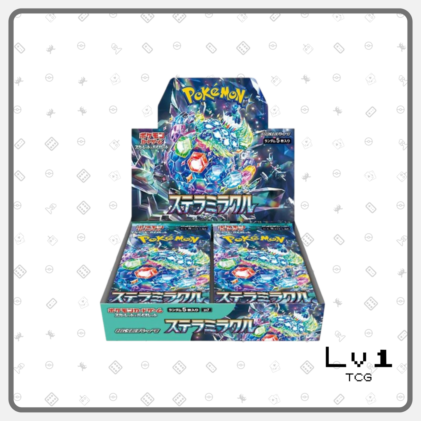 Pokemon Japanese SV7 Stella Miracle - Booster Box (30 packs)