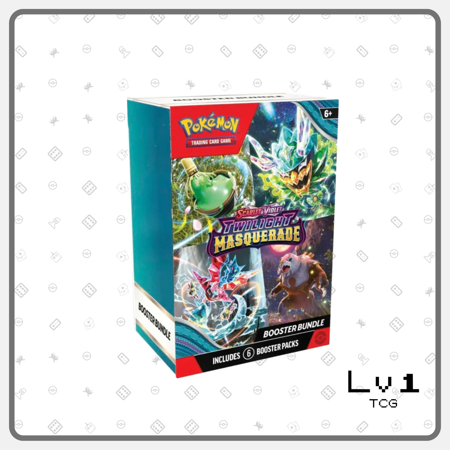 Pokemon SV6 Twilight Masquerade - Booster Bundle (6 Packs)