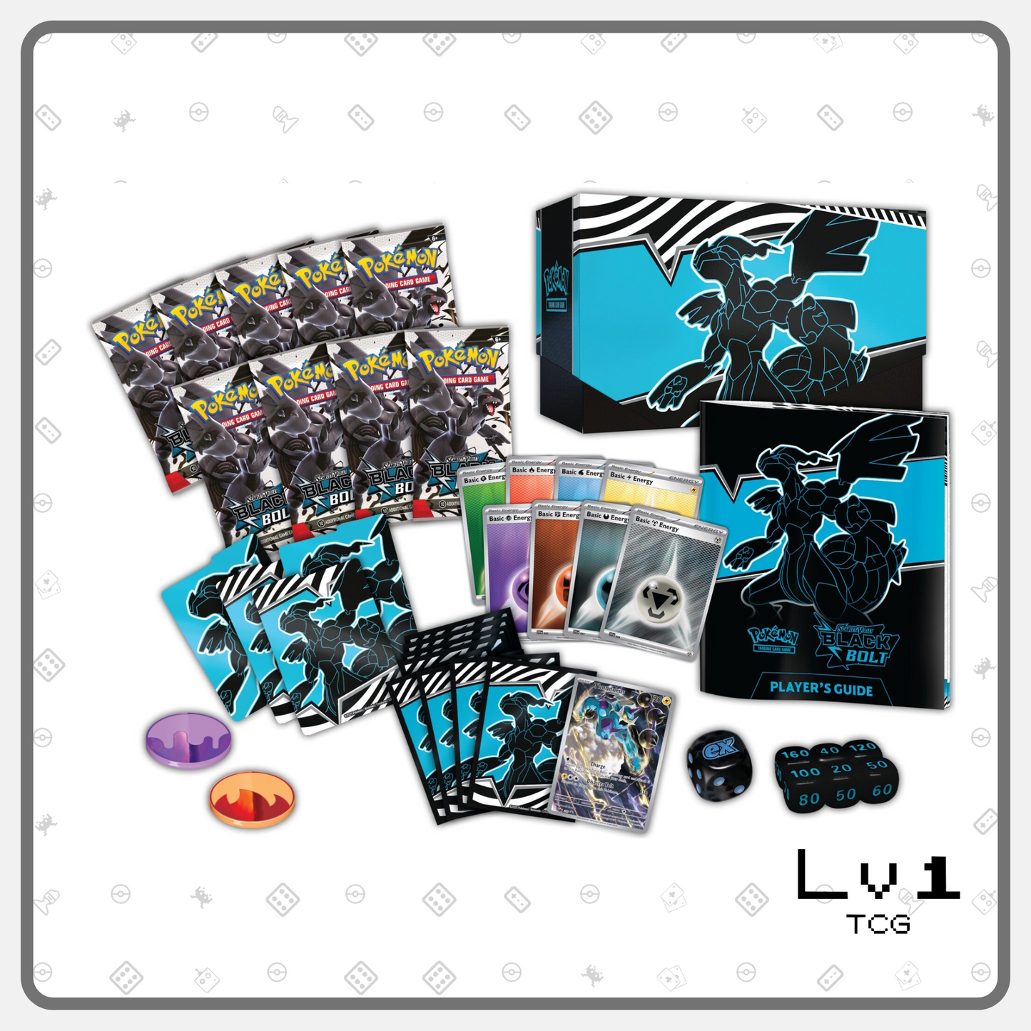 Pokemon SV10.5 Black Bolt / White Flare - Elite Trainer Box (ETB)