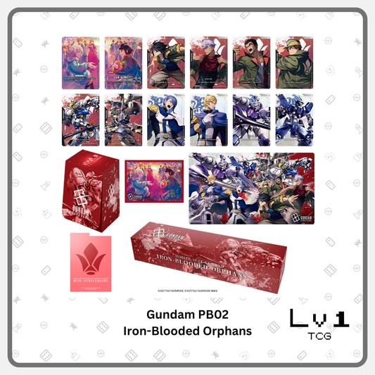Gundam Japanese PB02 Premium Goods Set: Iron-Blooded Orphans (ETA: Apr 2026)