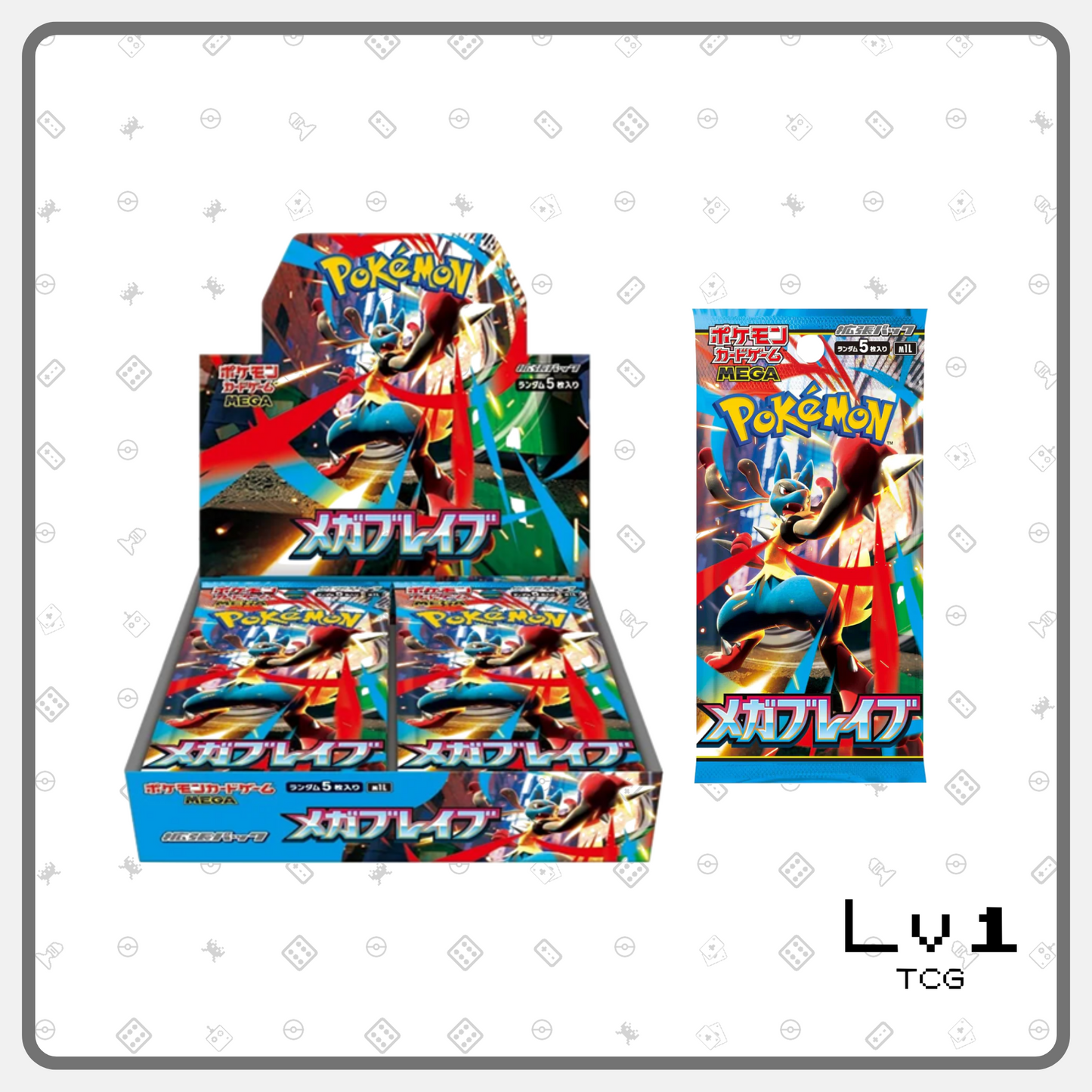[PO Closed] Pokemon Japanese M1L/M1S Mega Brave / Mega Symphonia - Booster / Special Boxes