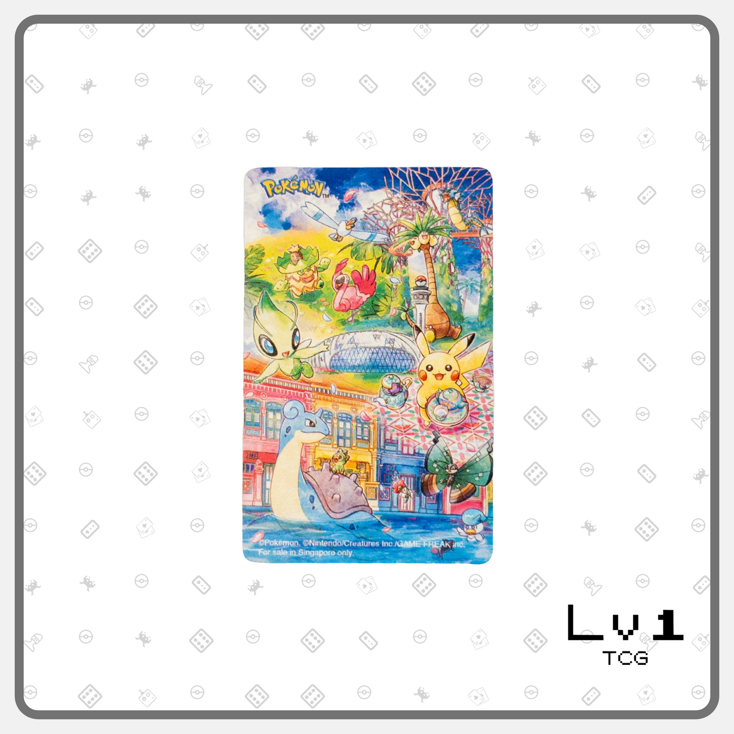 [Limited Edition] Pokemon Center Singapore 5th Anniversary EZ-Link Card (New Batch)