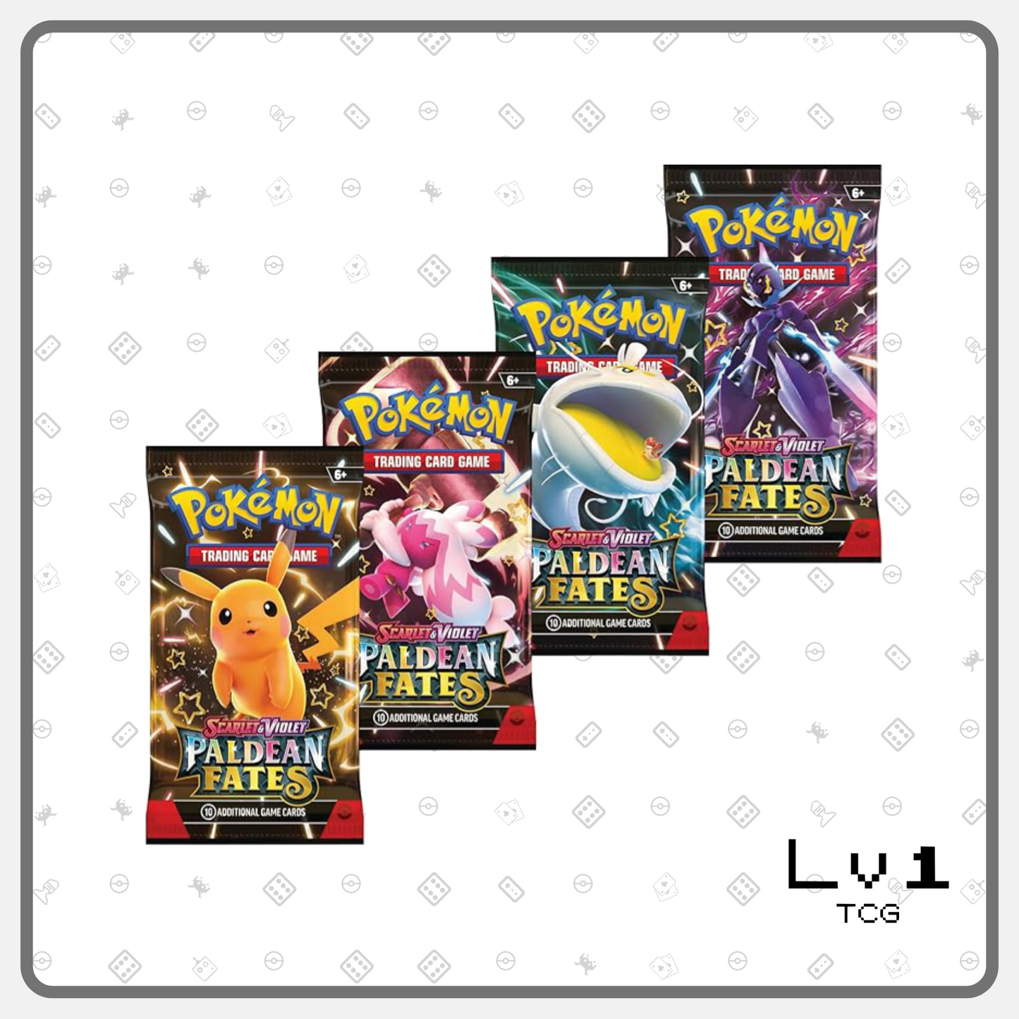 Pokemon SV4.5 Paldean Fates - Booster Bundle (6 Packs)