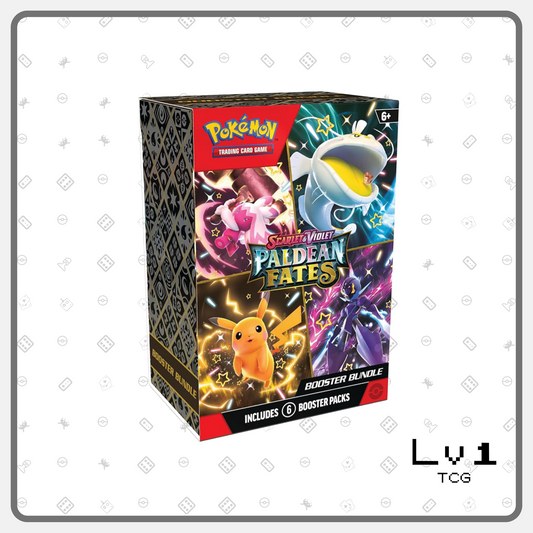 Pokemon SV4.5 Paldean Fates - Booster Bundle (6 Packs)