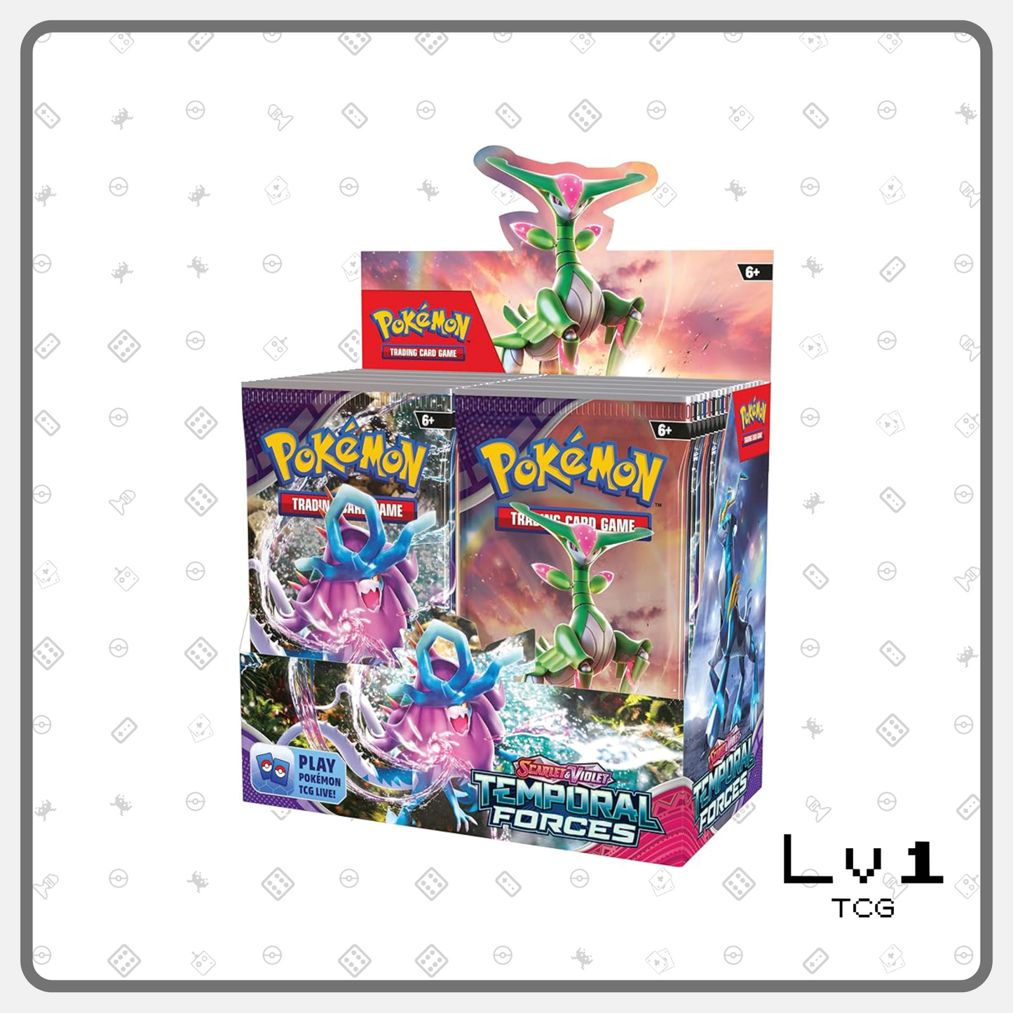 Pokemon SV5 Temporal Forces - Booster Box (36 Packs)
