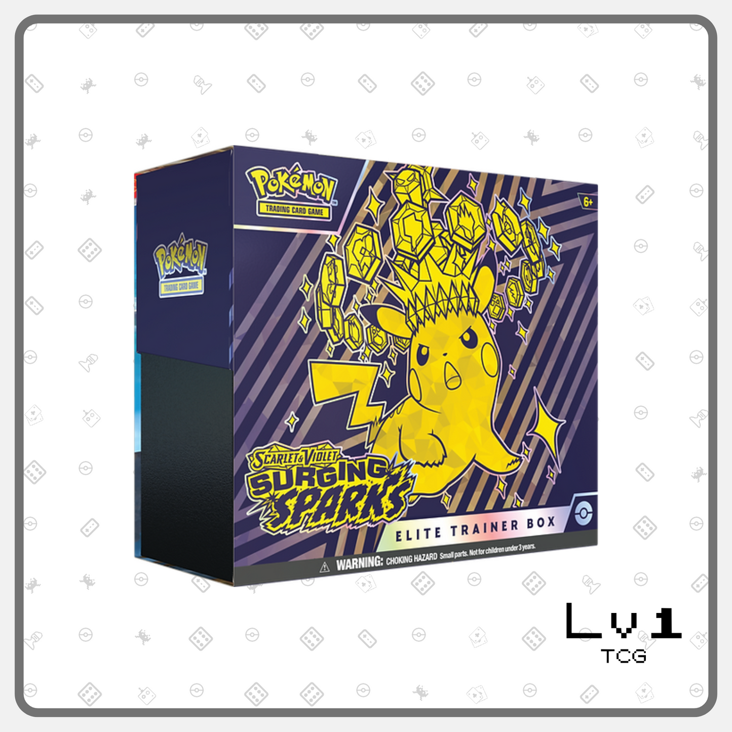 Pokemon SV8 Surging Sparks - Elite Trainer Box (ETB)