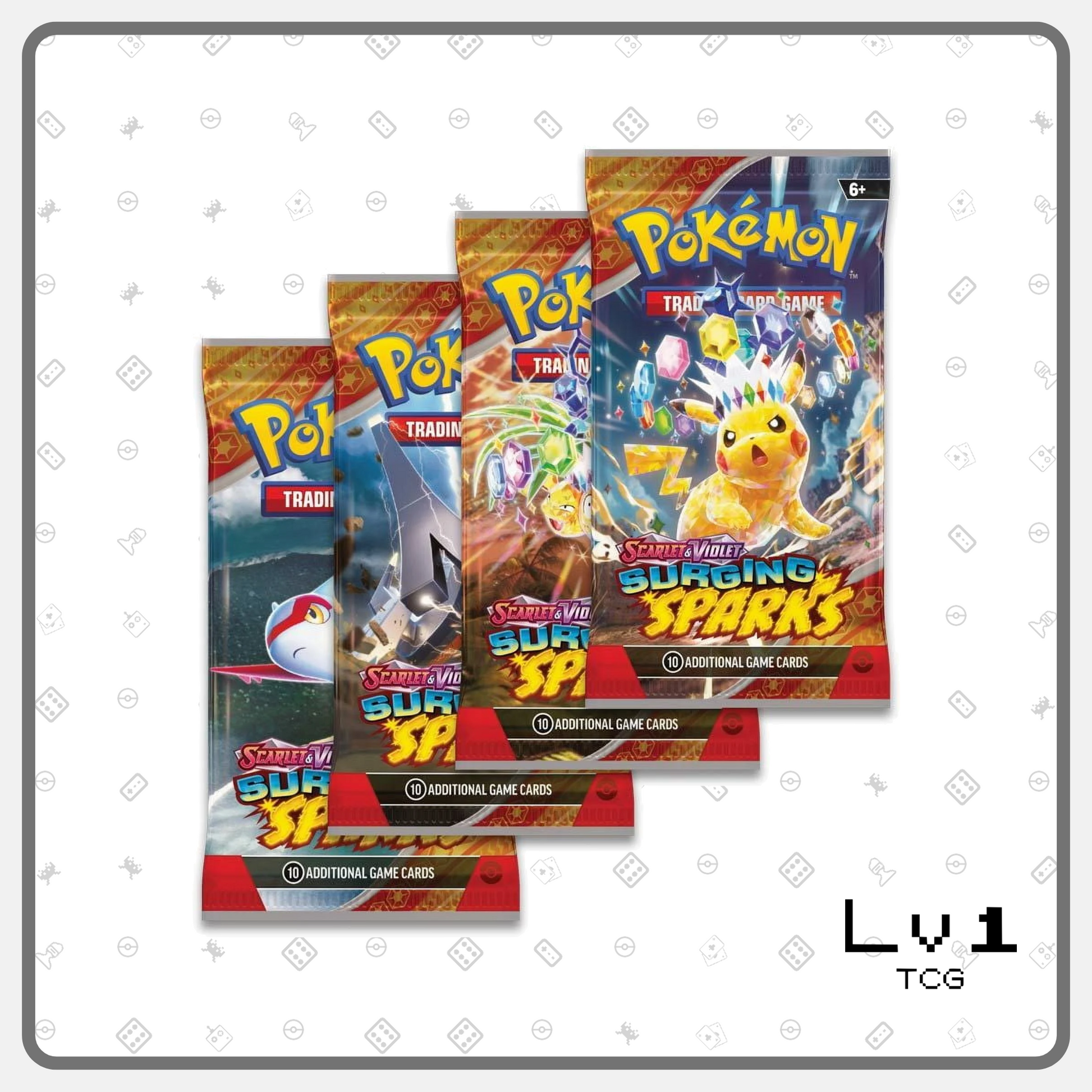 pokemon sv8 surging sparks booster box POK43312P - Pokemon SV8 Surging Sparks Booster Pack
