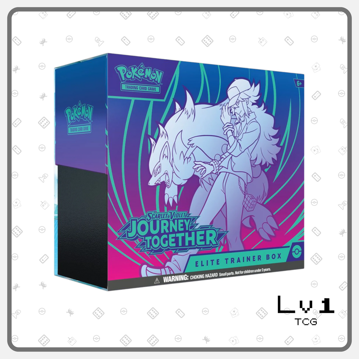 Pokemon SV9 Journey Together - Elite Trainer Box (ETB) – Level1 TCG Pokemon SV9 Journey Together - Elite Trainer Box (ETB) – Level1 TCG