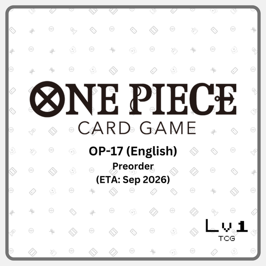 One Piece English OP-17 PREORDER (ETA: Sep-Oct 2026)