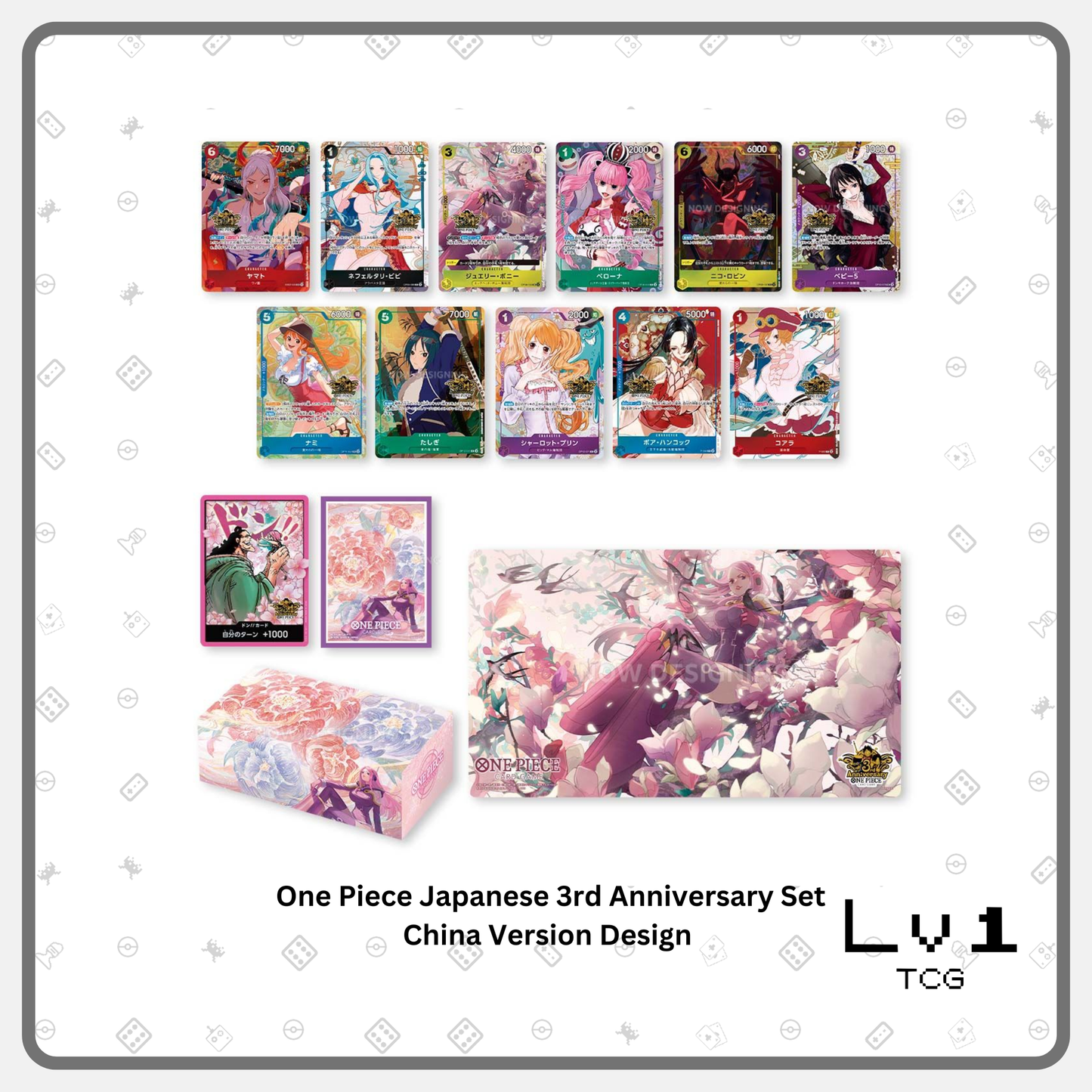 One Piece Japanese 3rd Anniversary Set China Version PREORDER (ETA: Oct 2026)