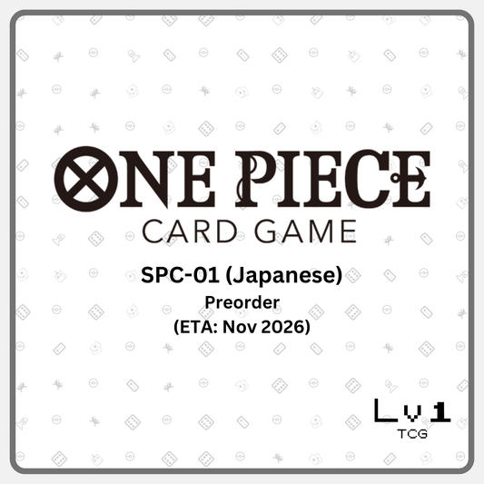 One Piece Japanese SPC-01 PREORDER (ETA: Nov 2026)